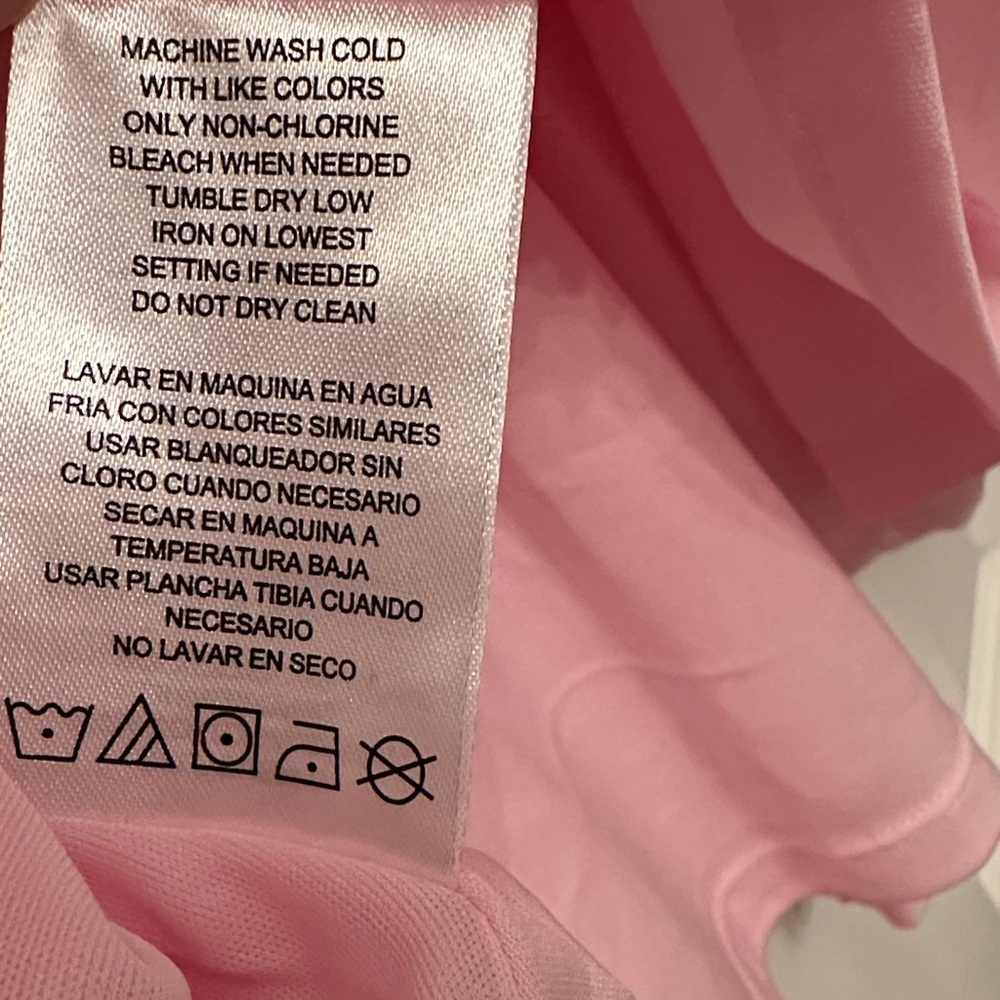 Gianni Bini Pink Floral Embroidered Dress girls youth size 10 - Picture 7 of 7